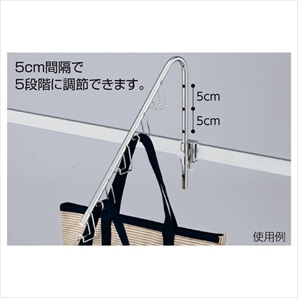 スリムバッグツリー〔ストエキオリジナル〕(ホワイト): 店舗什器ストア
