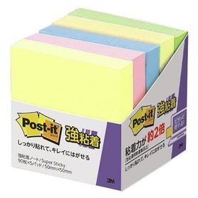 3Mポストイット 超徳用パック 蛍光カラー(蛍光ふせん): 事務用品