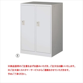 アルプススチール ミニロッカー 3人用 MLKシリーズ ホワイト