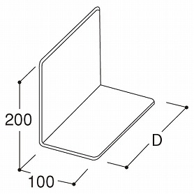 10枚】アクリル製仕切板(幅24×奥行5×高さ10cm): 店舗什器ストア