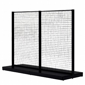 120cm用キャビネット④ 4-2263-02 屋外用プラスチックキャビネット Moby ハイタイプ 9760100