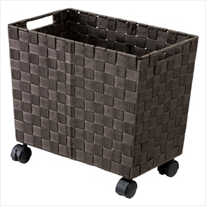 布張りバスケット ベージュ