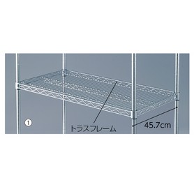 Amazon｜AEEZO スチールラック 4段 幅45×奥行き35×高さ110cm メタルラック 収納棚 キッチンラック シェルフラック 頑丈  メタルシェルフ 防サビ金属収納ラック 全体耐荷重160kg ワイヤーシェルフ シェルフ棚 高さ調節可能 高耐久 19mmポール径 組立簡単｜ スチールラック 