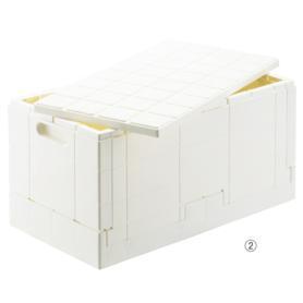 金属製収納用コンテナ グレー 金属製収納用コンテナ グレー