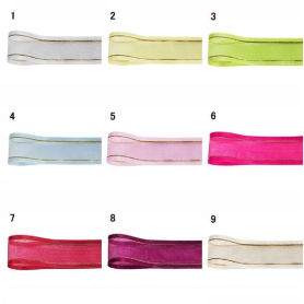 オーガンジーリボン 15mm幅 パープル