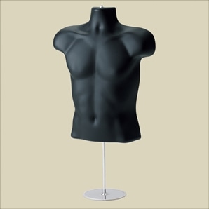 紳士芯地張卓上トルソー〔ストエキオリジナル〕