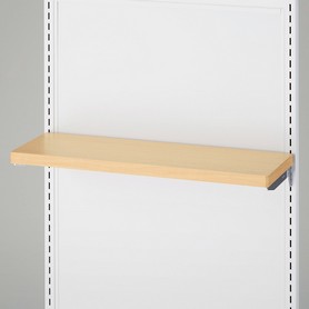 Rエンド用欄干付き木棚セット〔ストエキオリジナル〕(奥行30cm): 店舗