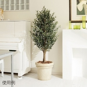 北欧風ナチュラルヌードクリスマスツリー (高さ150×幅112cm): 店舗装飾