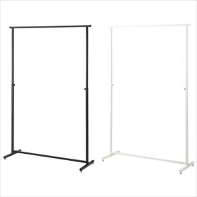 オーバーハングタイプ ハンガーラック 幅90cm 角パイプ〔ストエキ
