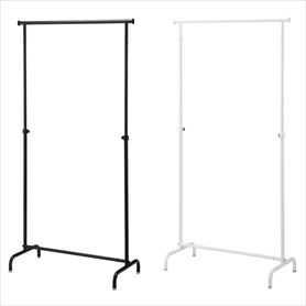 オーバーハングタイプ ハンガーラック 幅120cm 角パイプ〔ストエキ
