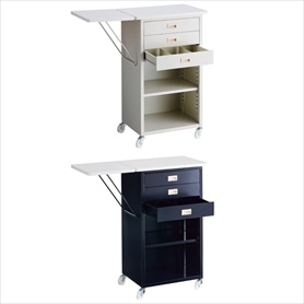 作業台 軽量タイプ 移動式 高さ82.5cm 均等耐荷重128kg (自重含む) 幅