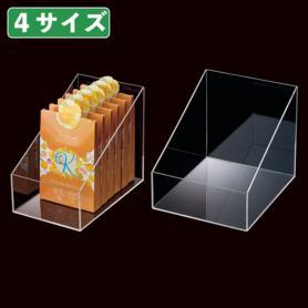 透明アクリル2段ディスプレイ