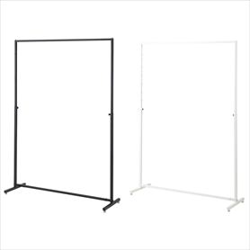 オーバーハングタイプ ハンガーラック 幅120cm 角パイプ〔ストエキ