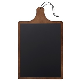 シンプル黒板(片面仕様) 黒 45×30cm