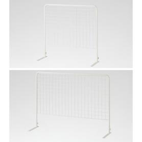 ディスプレイネット用網棚 白〔ストエキオリジナル〕(幅42×奥行10cm