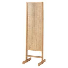 卓上4面回転有孔パネル什器〔ストエキオリジナル〕 ホワイト