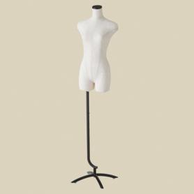 レディーストルソー　カツラギ張 楽天市場】スレンダー 7号サイズボディ 白カツラギ張トルソー 肩