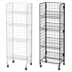 ネットラック ネット棚展開 幅92cm〔ストエキオリジナル〕 高さ135cm棚