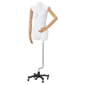 軽量ABS製 紳士腕付きトルソー M ［ストエキオリジナル］