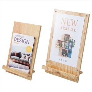 AMEX 木製名刺ホルダー 花びら型 Amazon | (TUISKU) カードスタンド ステンレス メモホルダー