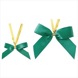 リボンタイ 両面サテン レッド〔ストエキオリジナル〕 小