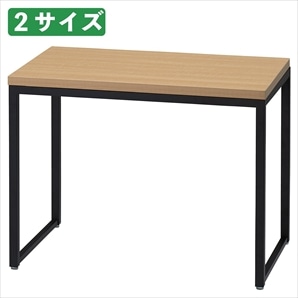 ブラック脚ミニショーテーブル ラスティック柄天板〔ストエキ