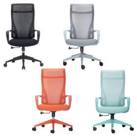 オフィスチェア ハイバック ブラック