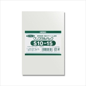 100枚】HEIKO クリスタルパック 15×40cm OPP透明袋 S15-40