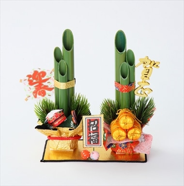 門松（約50センチ） 門松6号木鉢入り高さ50cm 2個（1対）セット の通販 | 園芸ネット