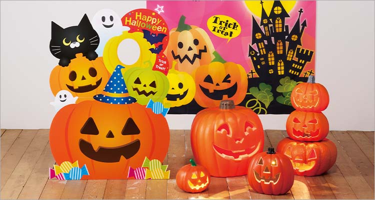 ハロウィン販促装飾
