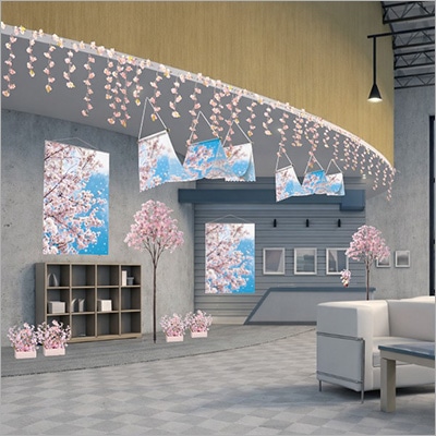 桜ディスプレイ