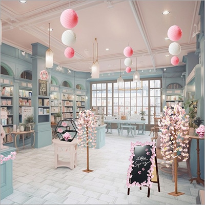 桜ディスプレイ