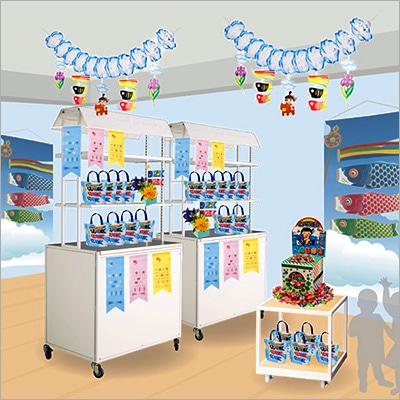 こどもの日ディスプレイ