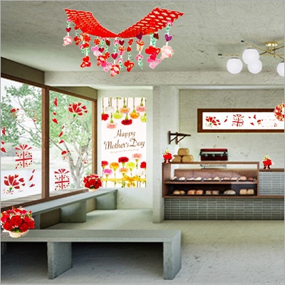 母の日ディスプレイ