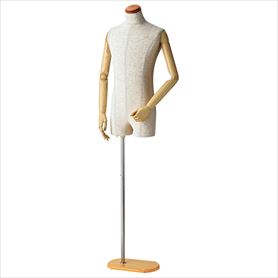 腕付きトルソー(男性)