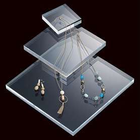 ディスプレイステージ/アクセサリー台(アクリル)