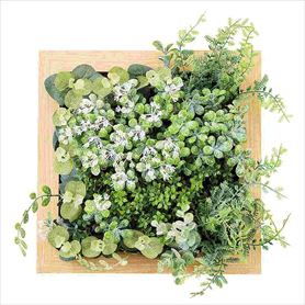 リース・壁掛け(人工観葉植物)