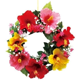 (夏)天井飾り/吊り装飾(ガーランド・リース)