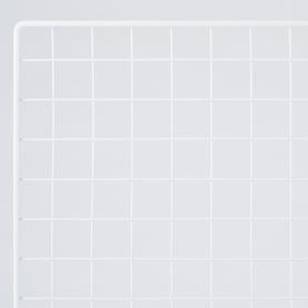 ディスプレイネット ホワイト スチール製〔ストエキオリジナル〕